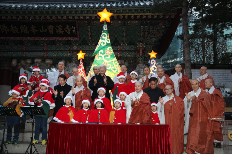 2013.12.18_조계사 성탄트리 점등식 (2)